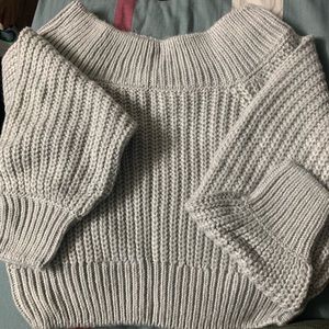 H&M gray sweater size Small